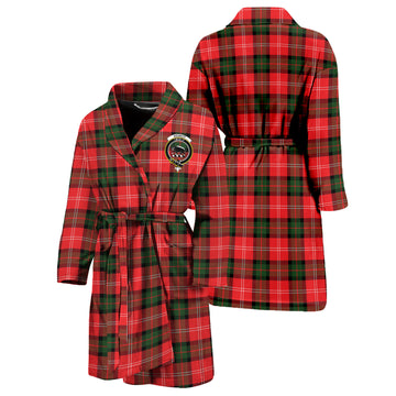 Nesbitt (Nisbet) Tartan Bathrobe with Family Crest