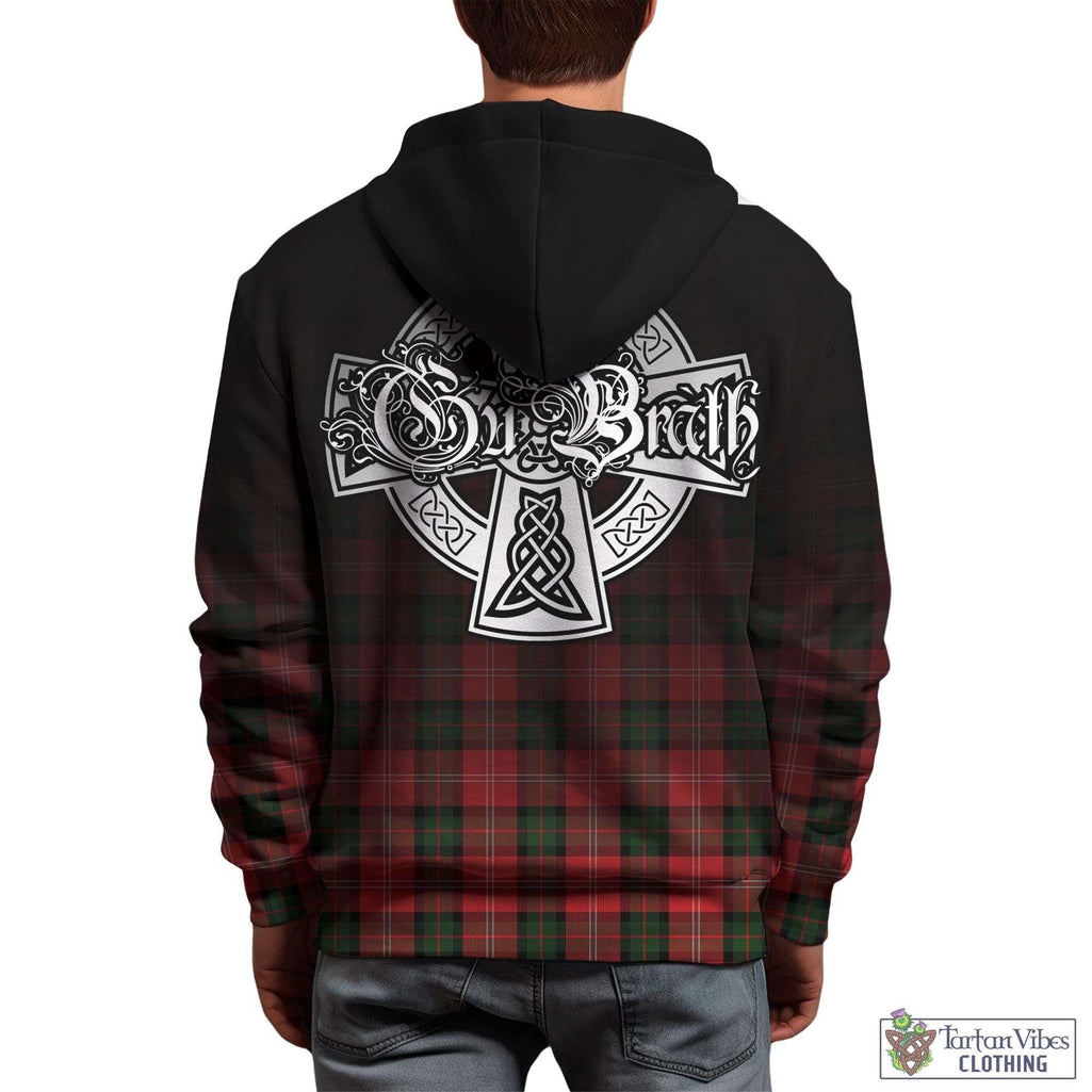 Tartan Vibes Clothing Nesbitt Modern Tartan Hoodie Featuring Alba Gu Brath Family Crest Celtic Inspired