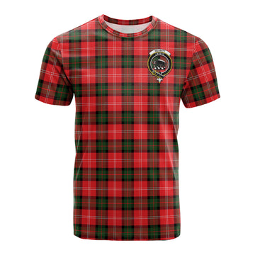 Nesbitt (Nisbet) Tartan T-Shirt with Family Crest