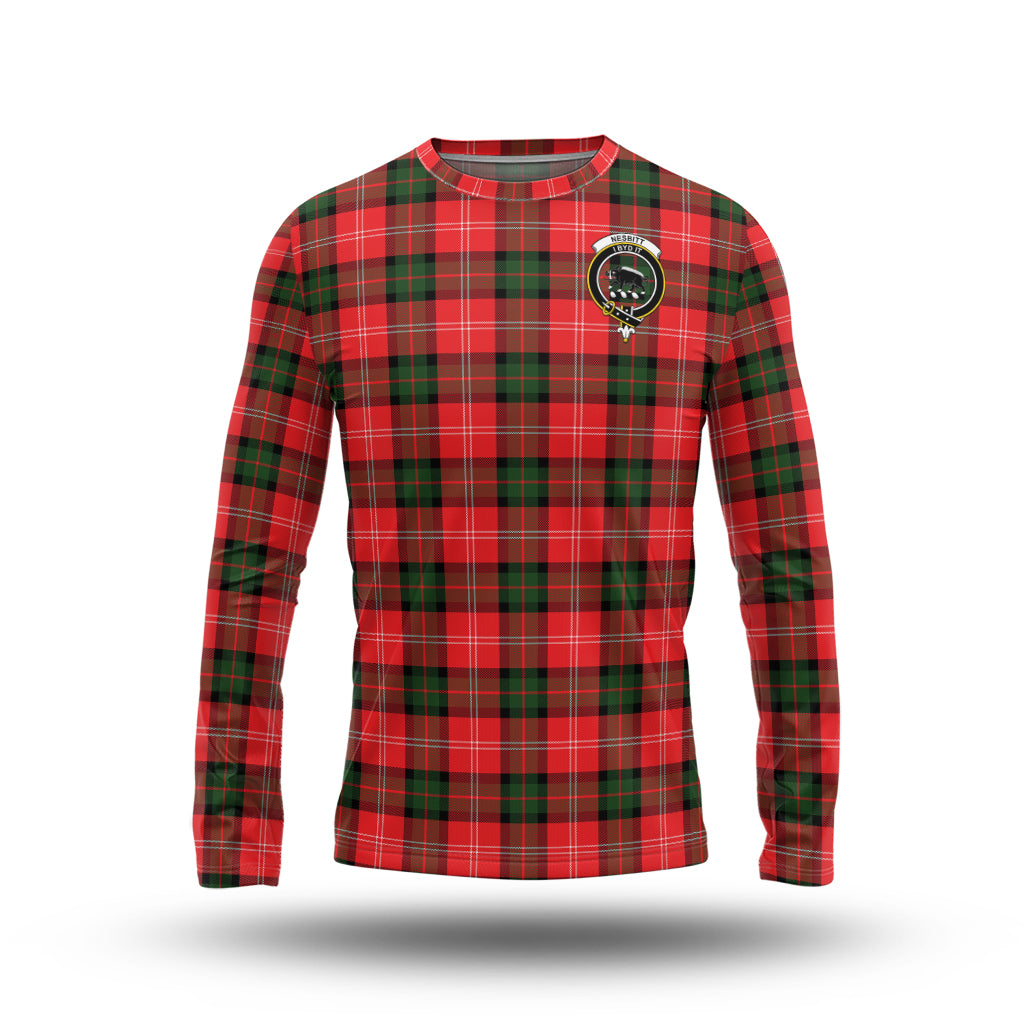 nesbitt-modern-tartan-long-sleeve-t-shirt-with-family-crest