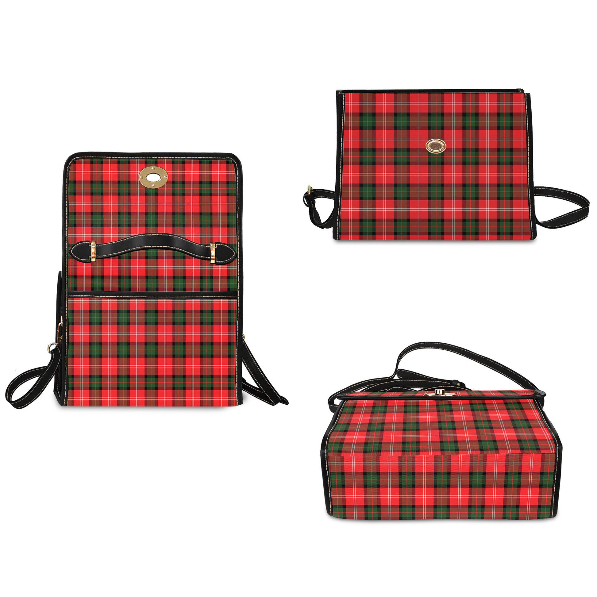nesbitt-modern-tartan-leather-strap-waterproof-canvas-bag