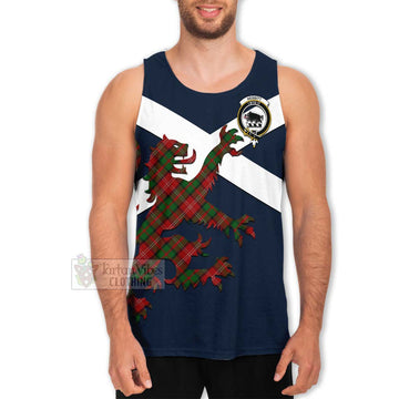 Nesbitt (Nisbet) Tartan Lion Rampant Men's Tank Top Proudly Display Your Heritage with Alba Gu Brath and Clan Name