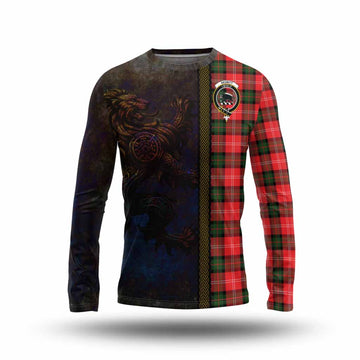 Nesbitt (Nisbet) Tartan Family Crest Long Sleeve T-Shirt Alba Gu Brath Be Brave Lion Ancient Style