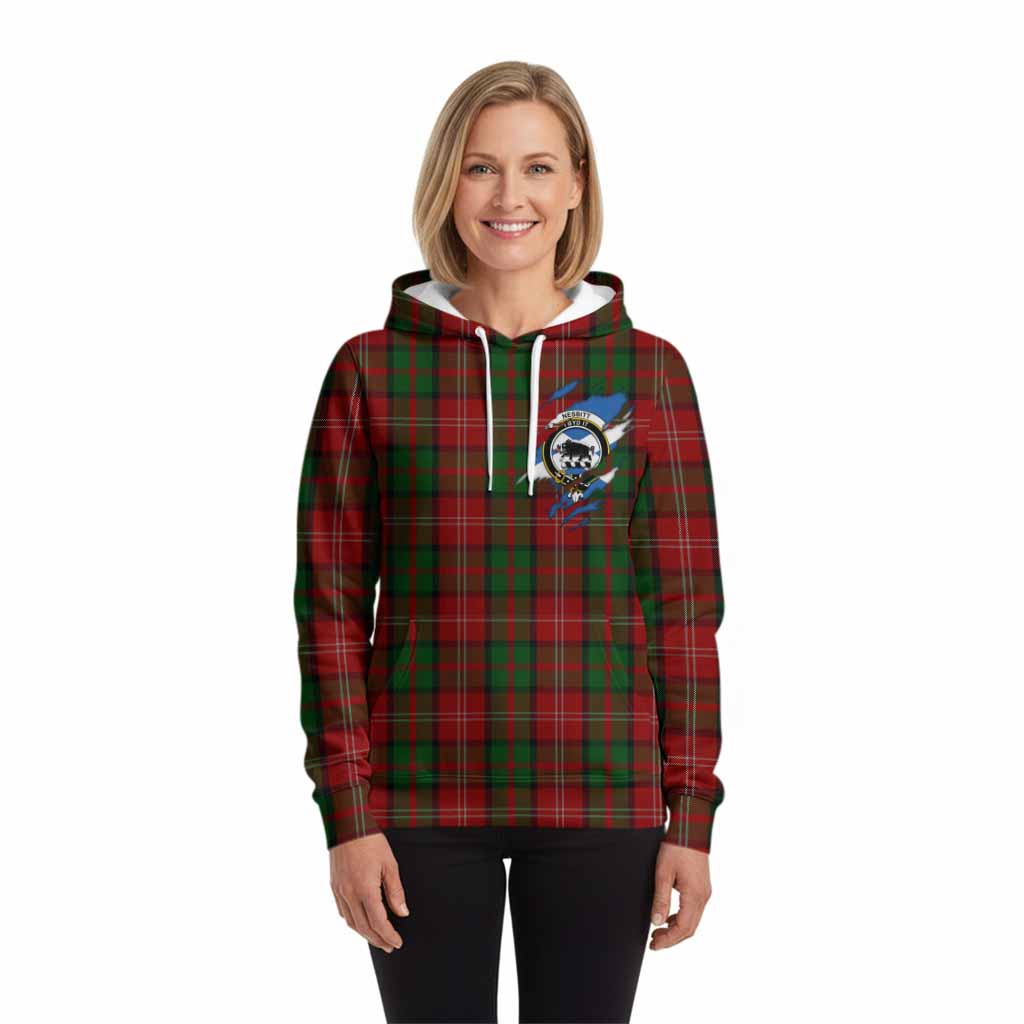 Nesbitt (Nisbet) Clan Crest In Me Tartan Hoodie Scotland Flag Style