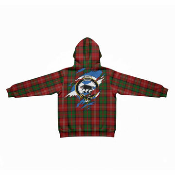 Nesbitt (Nisbet) Clan Crest In Me Tartan Kid Hoodie Scotland Flag Style