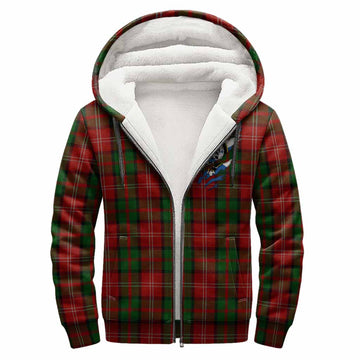 Nesbitt (Nisbet) Clan Crest In Me Tartan Sherpa Hoodie Scotland Flag Style