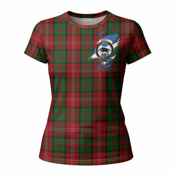 Nesbitt (Nisbet) Clan Crest In Me Tartan Women T shirt Scotland Flag Style