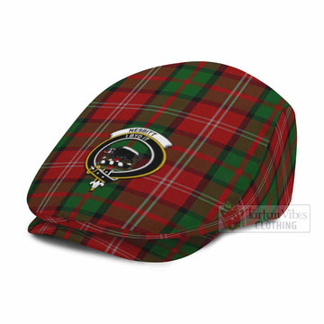 Nesbitt (Nisbet) Family Crest Tartan Jeff Cap, Tartan Flat Cap