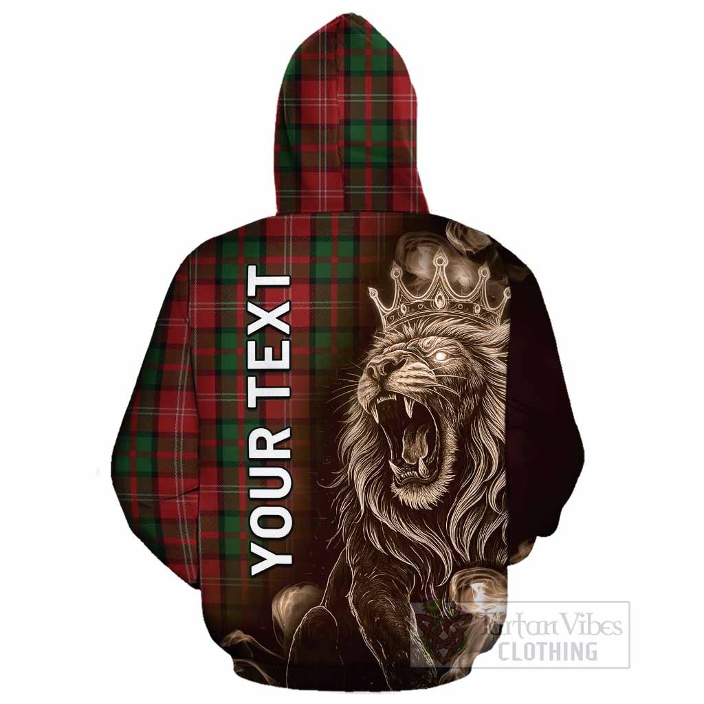 Nesbitt (Nisbet) Tartan Cotton Hoodie Roaring Lion Heritage