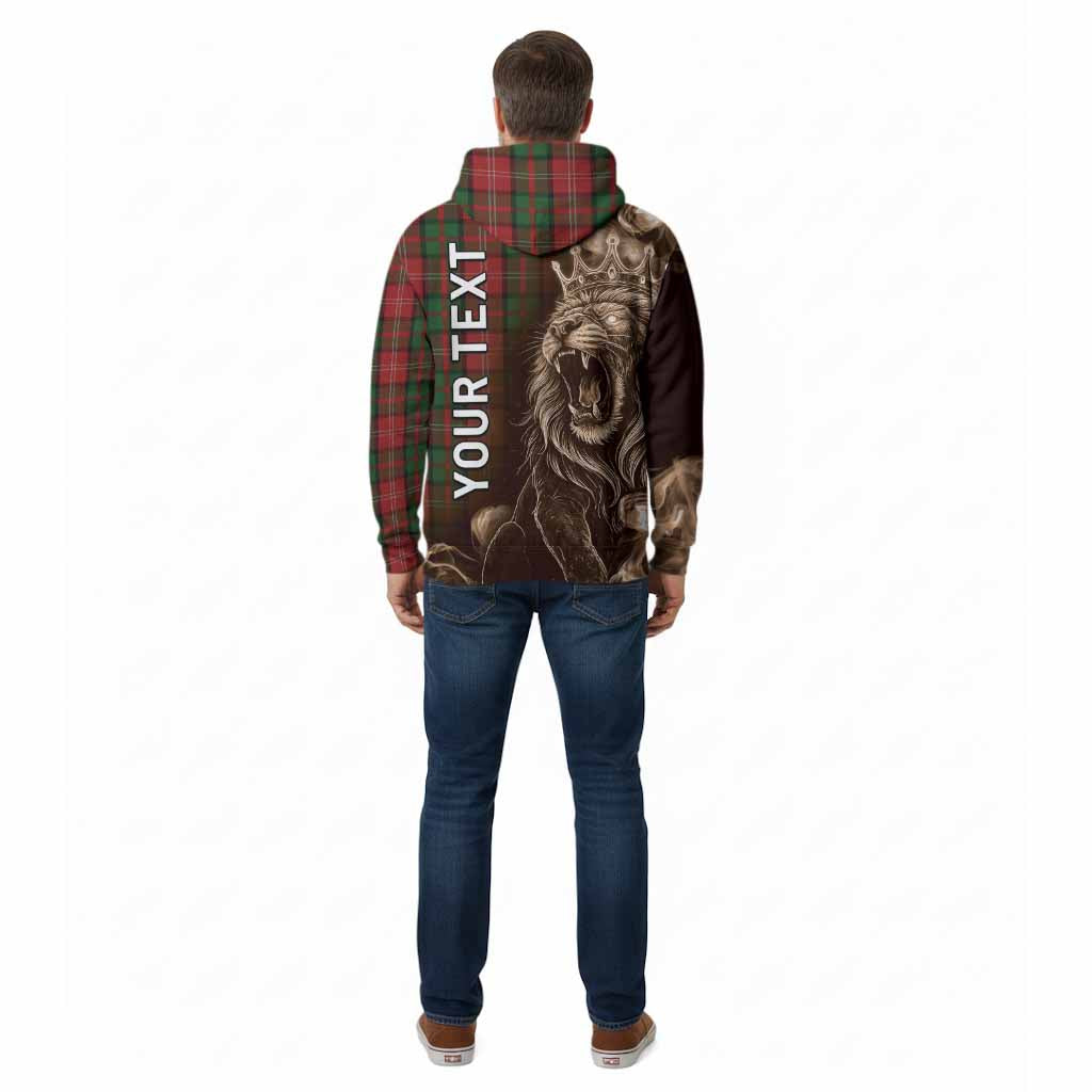 Nesbitt (Nisbet) Tartan Cotton Hoodie Roaring Lion Heritage