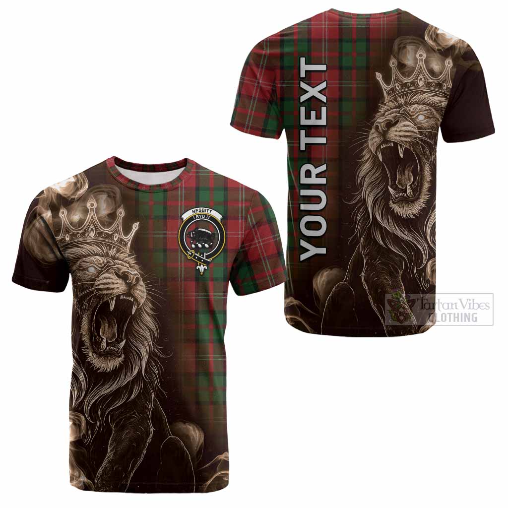 Nesbitt (Nisbet) Tartan Cotton T-shirt Roaring Lion Heritage