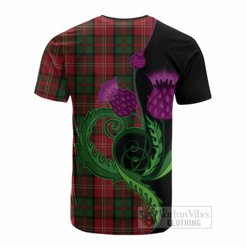 Nesbitt (Nisbet) Tartan Cotton T-shirt Traditional Scottish Thistle