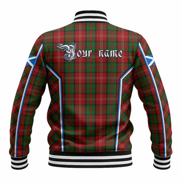 Nesbitt (Nisbet) Tartan Crest Baseball Jacket Scotland Coat of Arm Flag Style