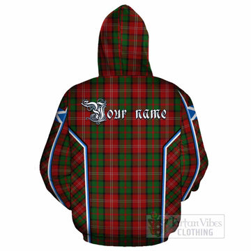 Nesbitt (Nisbet) Tartan Crest Cotton Hoodie Scotland Coat of Arm Flag Style