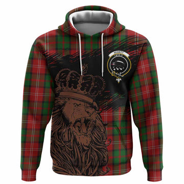 Nesbitt (Nisbet) Tartan Crest Hoodie Crowned Lion Heritage Style