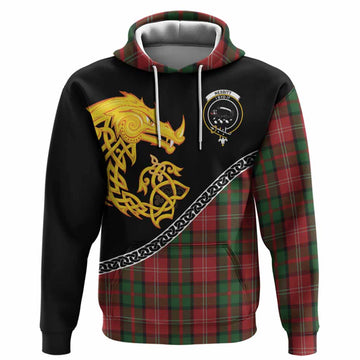 Nesbitt (Nisbet) Tartan Crest Hoodie Legendary Dragon Knot Half Style
