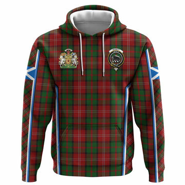 Nesbitt (Nisbet) Tartan Crest Hoodie Scotland Coat of Arm Flag Style - Tartan Vibes Clothing