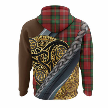Nesbitt (Nisbet) Tartan Crest Hoodie Scottish Triskele Celtic