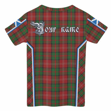 Nesbitt (Nisbet) Tartan Crest Kid T-shirt Scotland Coat of Arm Flag Style - Tartan Vibes Clothing