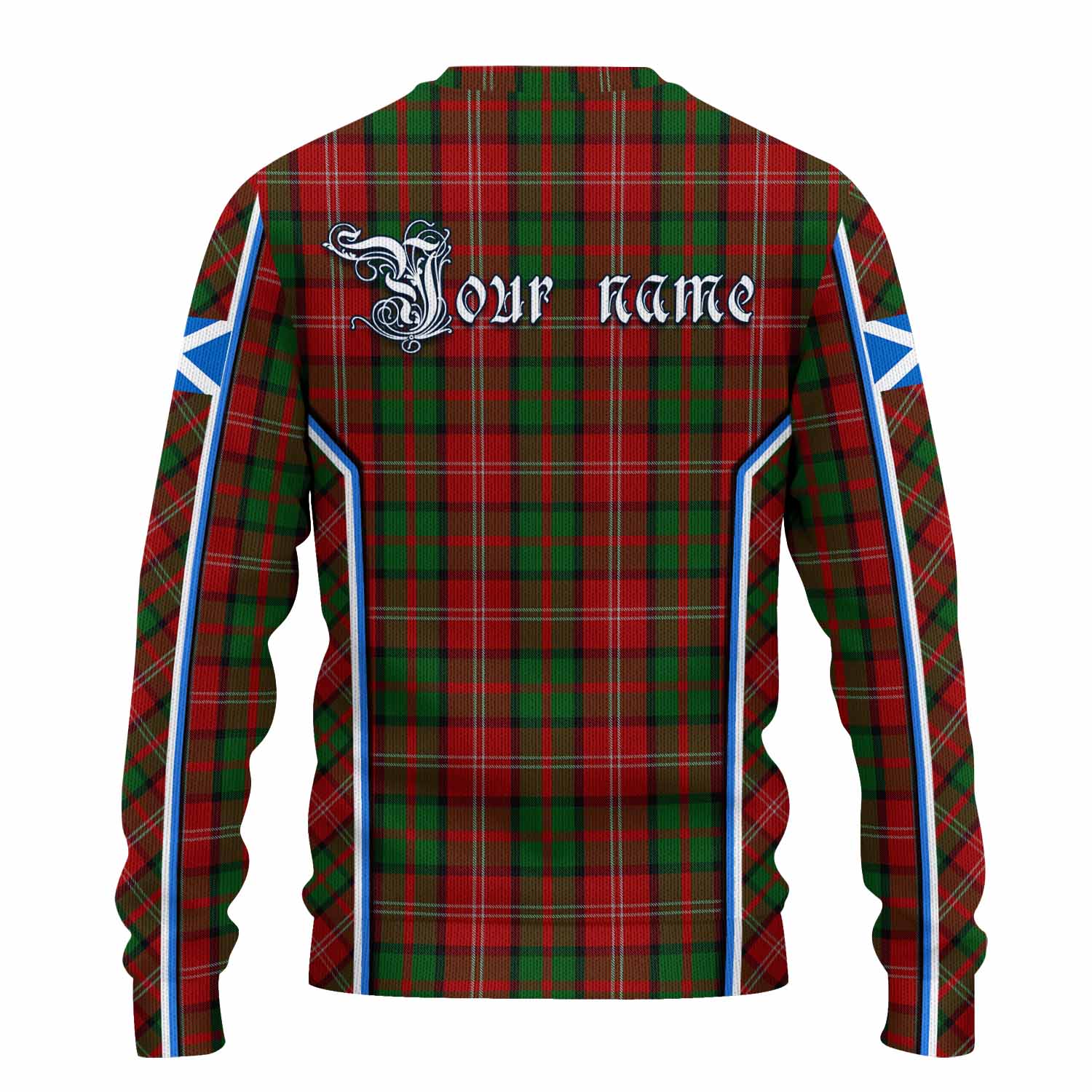 Nesbitt (Nisbet) Tartan Crest Knitted Sweater Scotland Coat of Arm Flag Style - Tartan Vibes Clothing