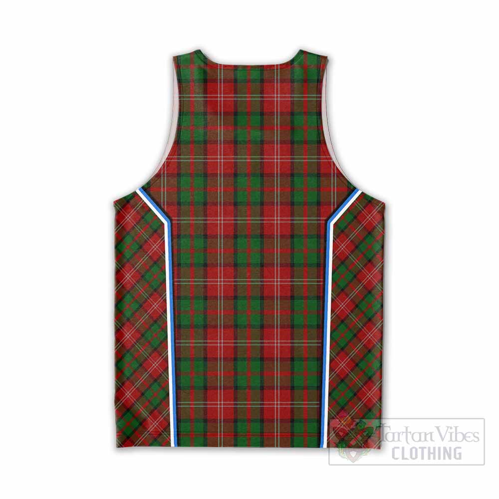 Nesbitt (Nisbet) Tartan Crest Men Tank Top Scotland Coat of Arm Flag Style - Tartan Vibes Clothing