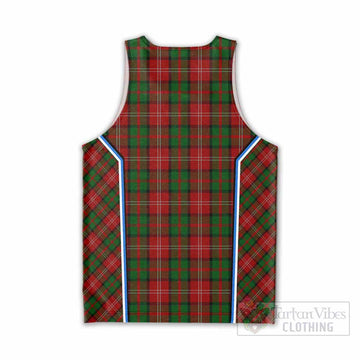Nesbitt (Nisbet) Tartan Crest Men Tank Top Scotland Coat of Arm Flag Style