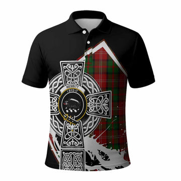 Nesbitt (Nisbet) Tartan Crest Polo Shirt Scottish Celtic Cross Heritage