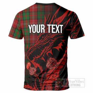Nesbitt (Nisbet) Tartan Crest Scottish T-Shirt Dragon and Thistle