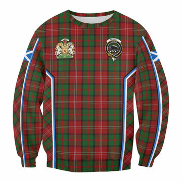 Nesbitt (Nisbet) Tartan Crest Sweatshirt Scotland Coat of Arm Flag Style