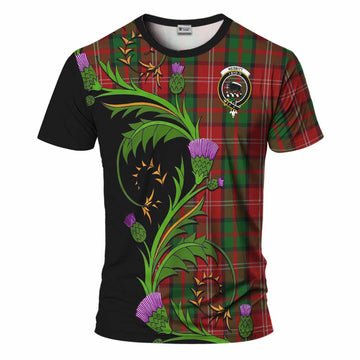 Nesbitt (Nisbet) Tartan Crest T-Shirt Scottish Thistle Pride Heritage Art