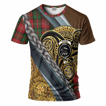 Nesbitt (Nisbet) Tartan Crest T-Shirt Scottish Triskele Celtic