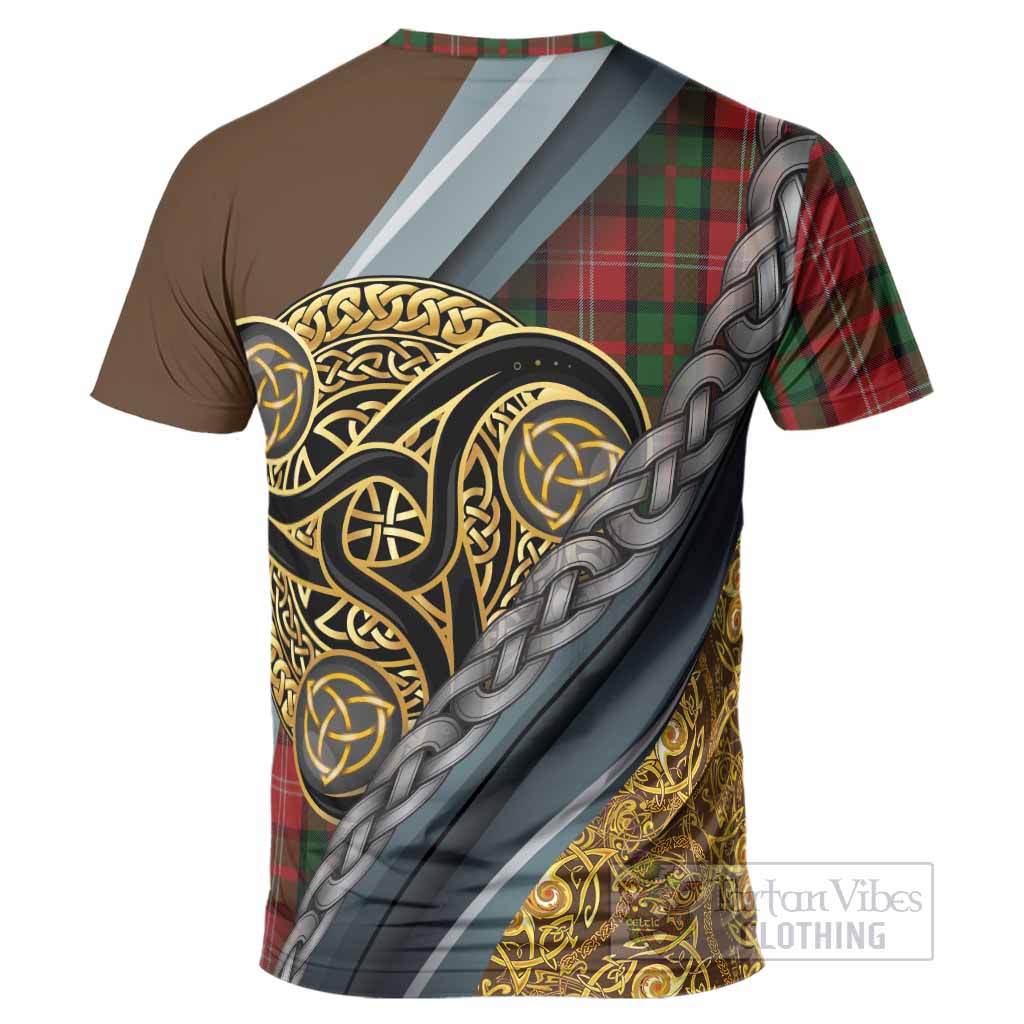 Nesbitt (Nisbet) Tartan Crest T-Shirt Scottish Triskele Celtic