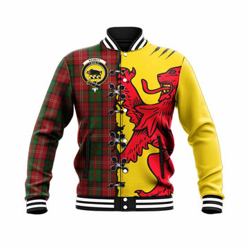 Nesbitt (Nisbet) Tartan Family Crest Baseball Jacket Lion Rampant Honor - Tartan Vibes Clothing