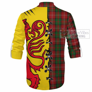 Nesbitt (Nisbet) Tartan Family Crest Ghillie Kilt Shirt Lion Rampant Honor