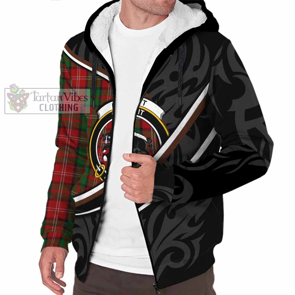 Nesbitt (Nisbet) Tartan Family Crest Sherpa Hoodie Celtic Scottish Thistle Floral - Tartan Vibes Clothing