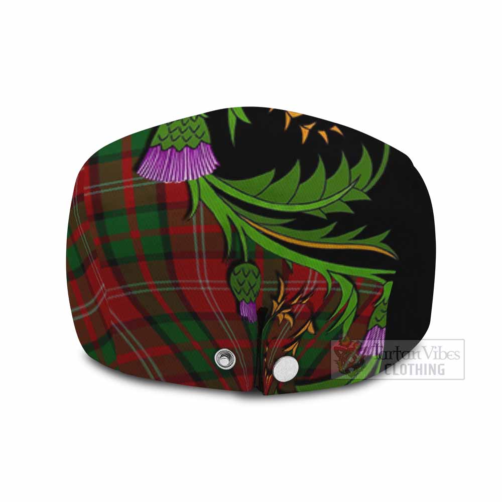 Nesbitt (Nisbet) Tartan Flat Cap, Jeff Cap Scottish Thistle Pride Heritage Art
