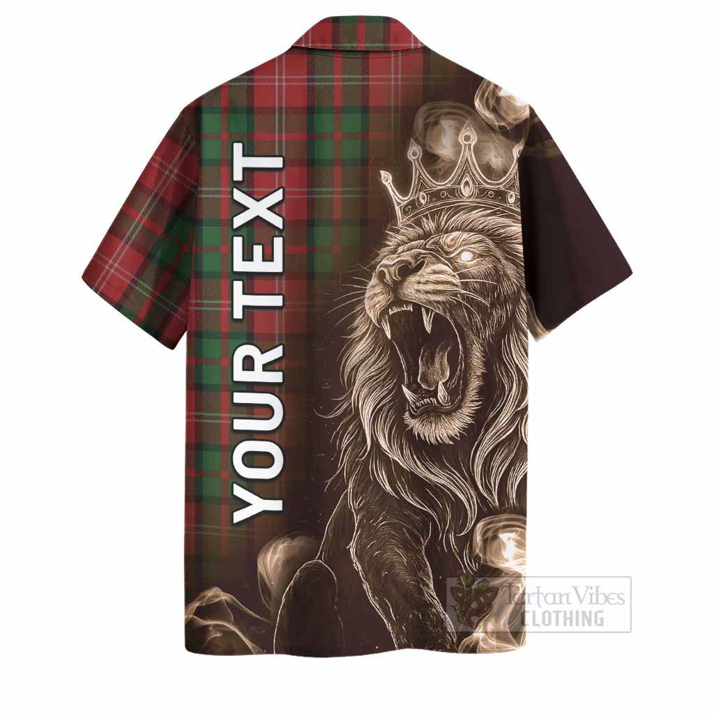 Nesbitt (Nisbet) Tartan Hawaiian Shirt Roaring Lion Heritage