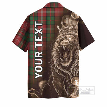 Nesbitt (Nisbet) Tartan Hawaiian Shirt Roaring Lion Heritage