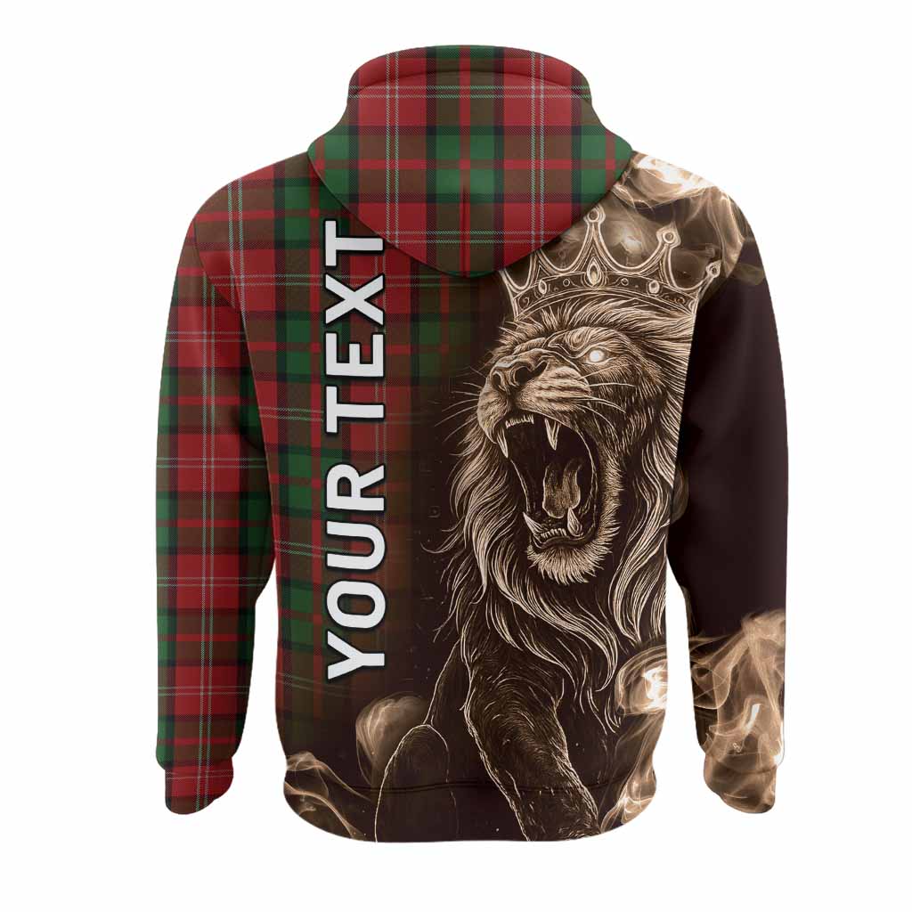 Nesbitt (Nisbet) Tartan Hoodie Roaring Lion Heritage