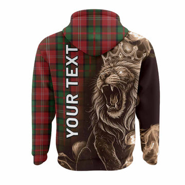 Nesbitt (Nisbet) Tartan Hoodie Roaring Lion Heritage