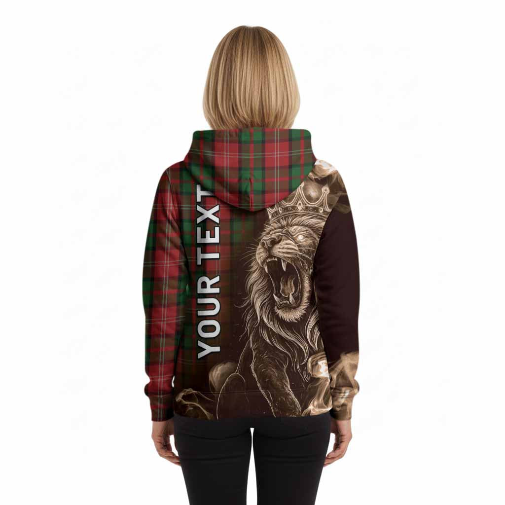 Nesbitt (Nisbet) Tartan Hoodie Roaring Lion Heritage
