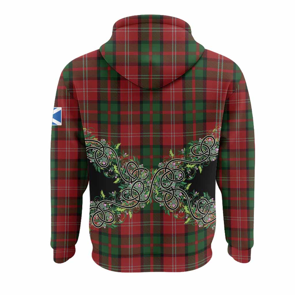 Nesbitt (Nisbet) Tartan Hoodie Thistle Scottish Spirit