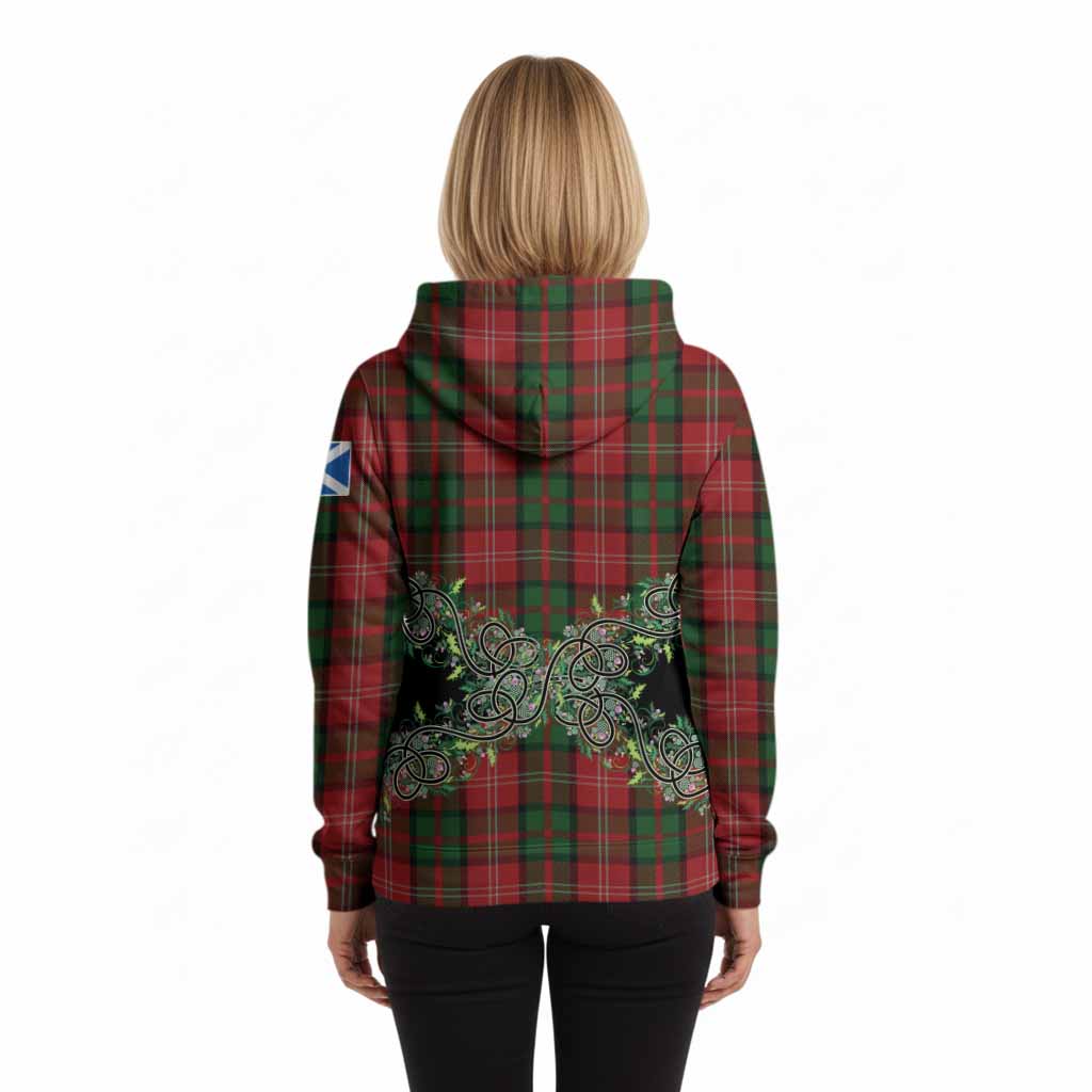 Nesbitt (Nisbet) Tartan Hoodie Thistle Scottish Spirit