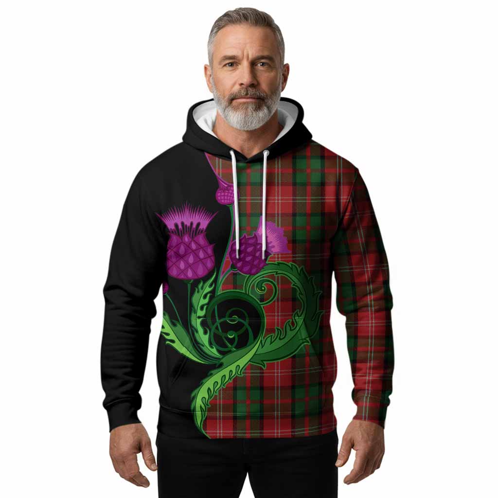 Nesbitt (Nisbet) Tartan Hoodie Traditional Scottish Thistle