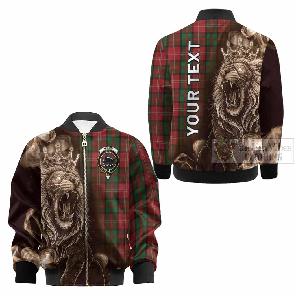 Nesbitt (Nisbet) Tartan Kid Bomber Jacket Roaring Lion Heritage
