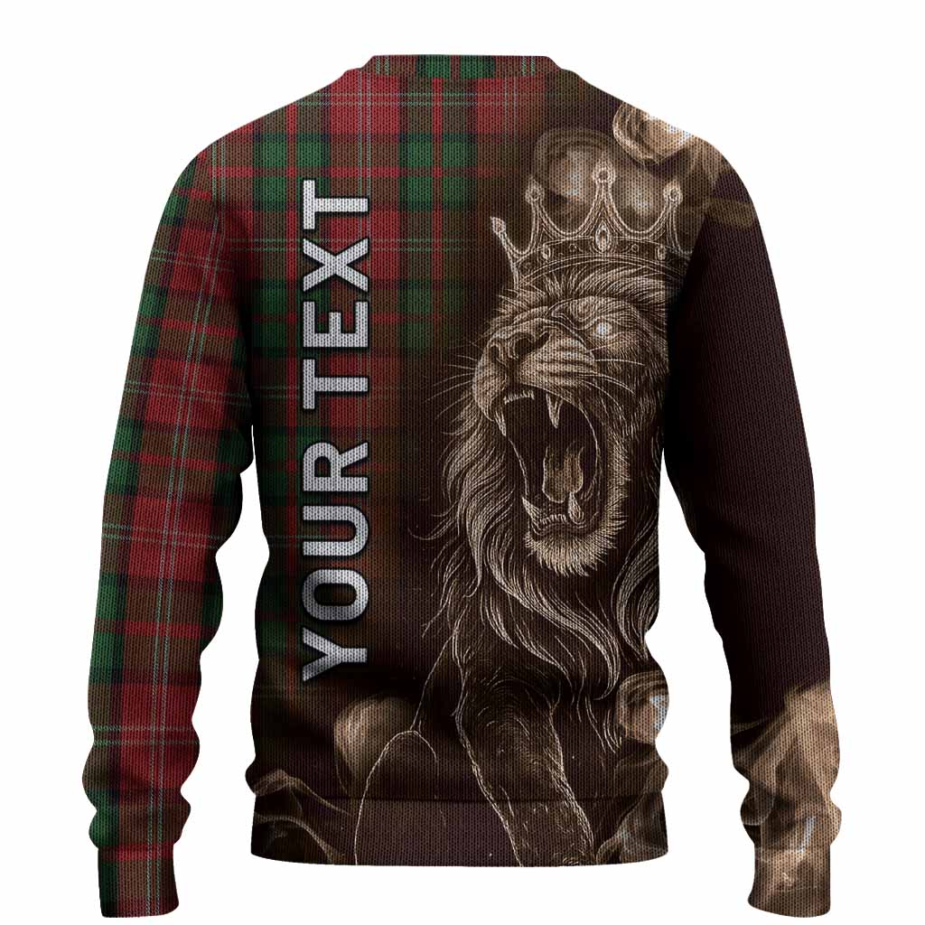 Nesbitt (Nisbet) Tartan Knitted Sweater Roaring Lion Heritage