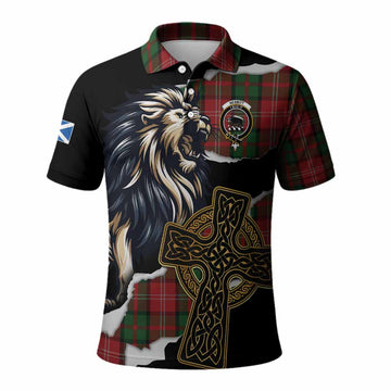 Nesbitt (Nisbet) Tartan Scottish Polo Shirt Lion Celtic Heritage