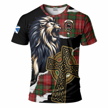 Nesbitt (Nisbet) Tartan Scottish T-Shirt Lion Celtic Heritage