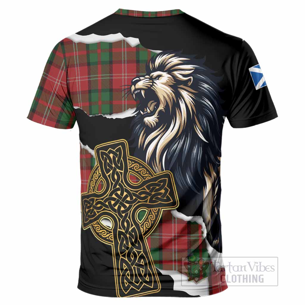 Nesbitt (Nisbet) Tartan Scottish T-Shirt Lion Celtic Heritage