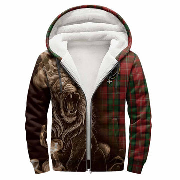 Nesbitt (Nisbet) Tartan Sherpa Hoodie Roaring Lion Heritage